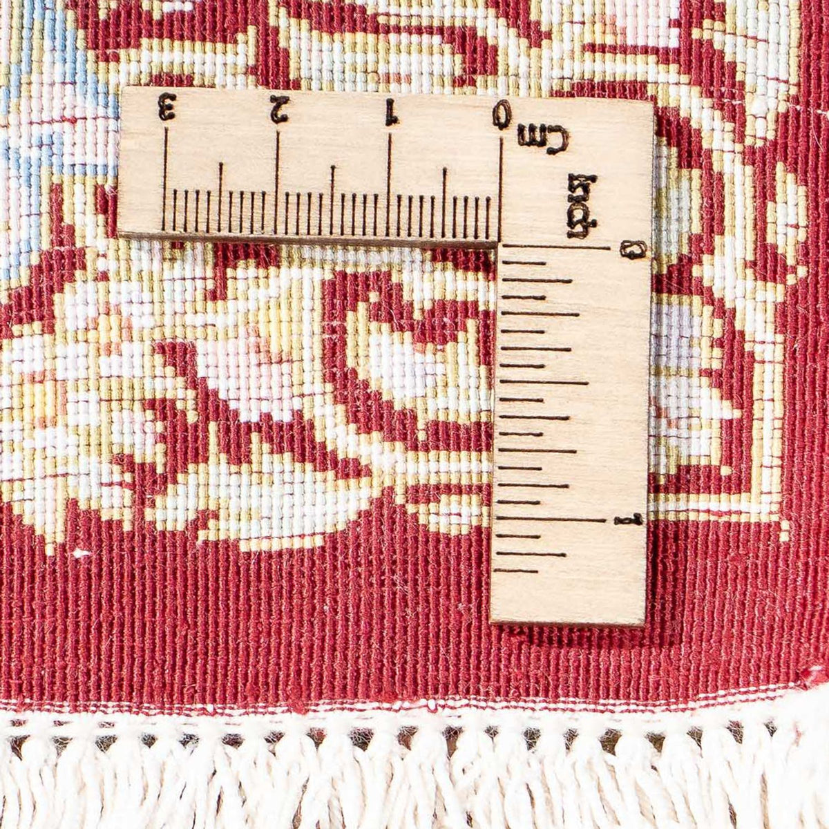 Tappeto Persero - Ghom - 88 x 57 cm - rosso scuro