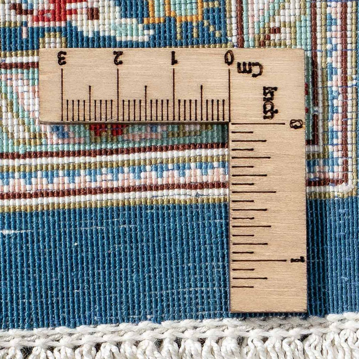 Tappeto Persero - Ghom - 91 x 62 cm - blu scuro