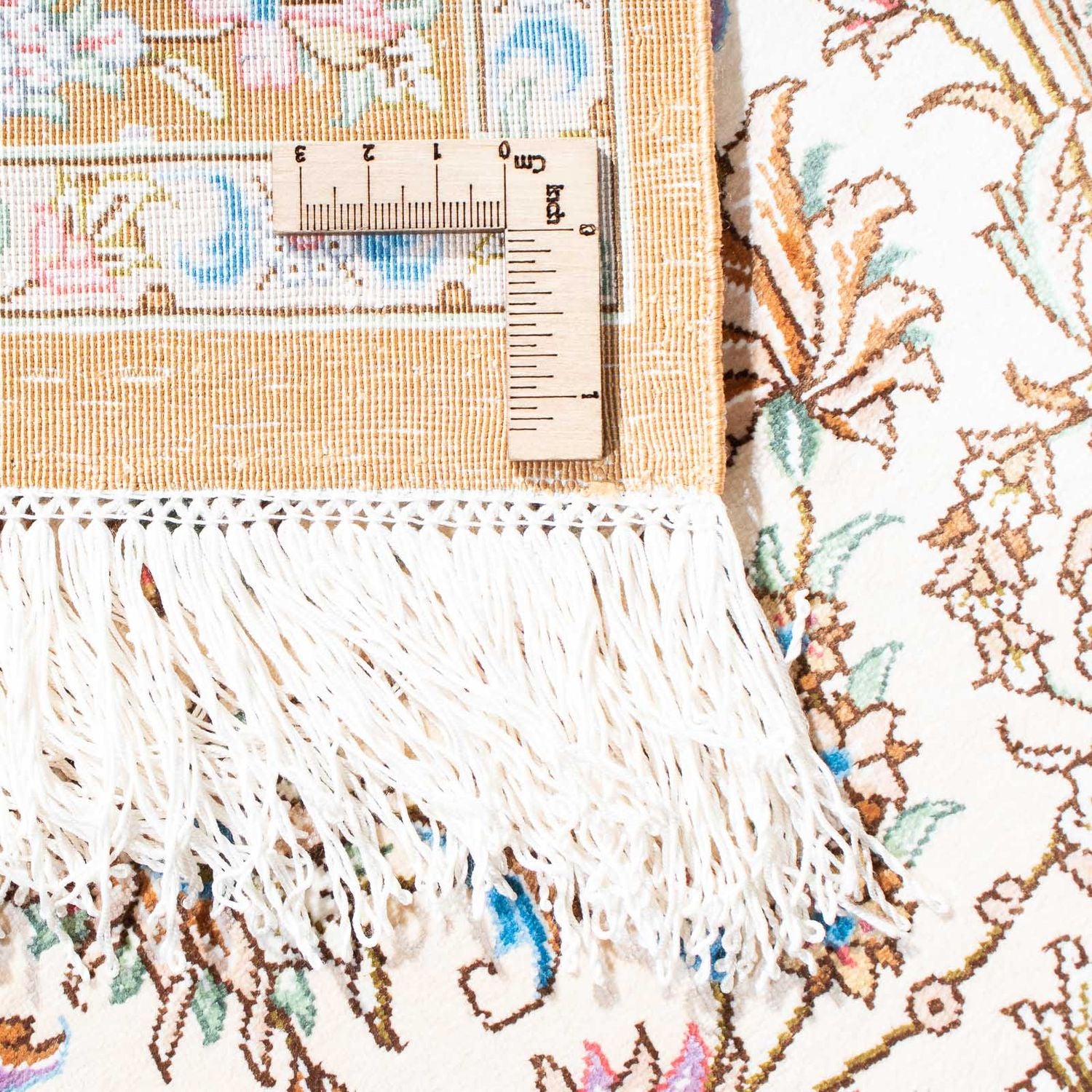 Tappeto Persero - Ghom - 124 x 79 cm - beige