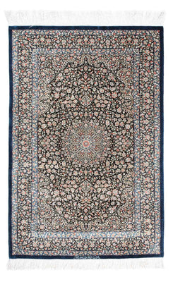 Tappeto Persero - Ghom - 119 x 79 cm - blu scuro