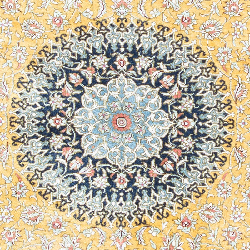 Tappeto Persero - Ghom - 118 x 78 cm - blu chiaro