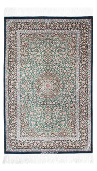 Tappeto Persero - Ghom - 119 x 77 cm - blu scuro