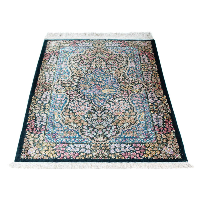 Tappeto Persero - Ghom - 119 x 81 cm - blu scuro
