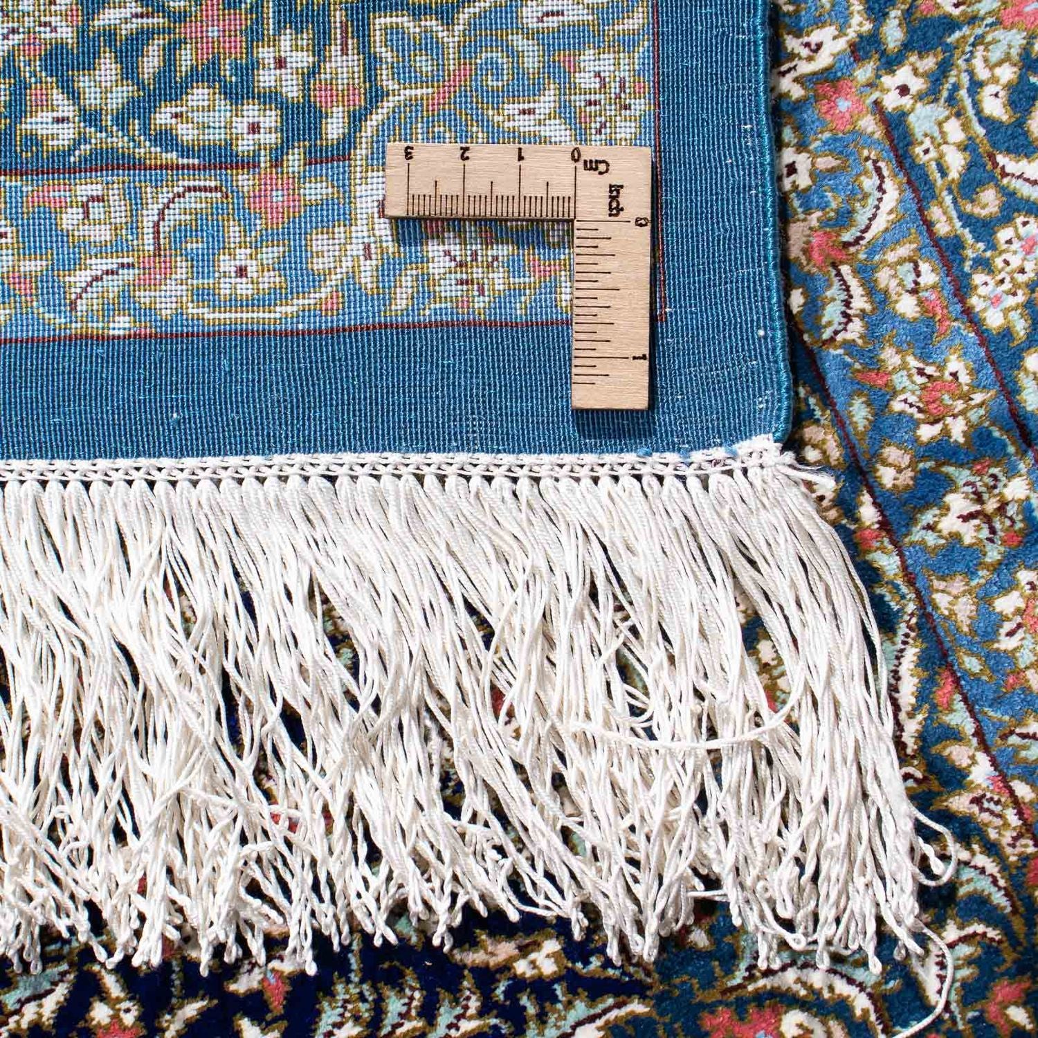Tappeto Persero - Ghom - 121 x 78 cm - blu scuro