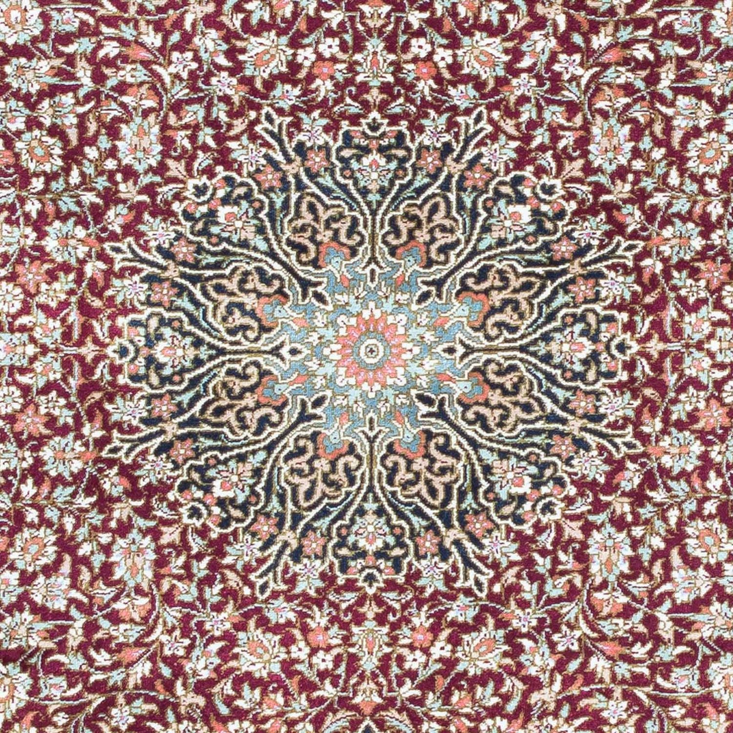 Tappeto Persero - Ghom - 116 x 78 cm - blu scuro