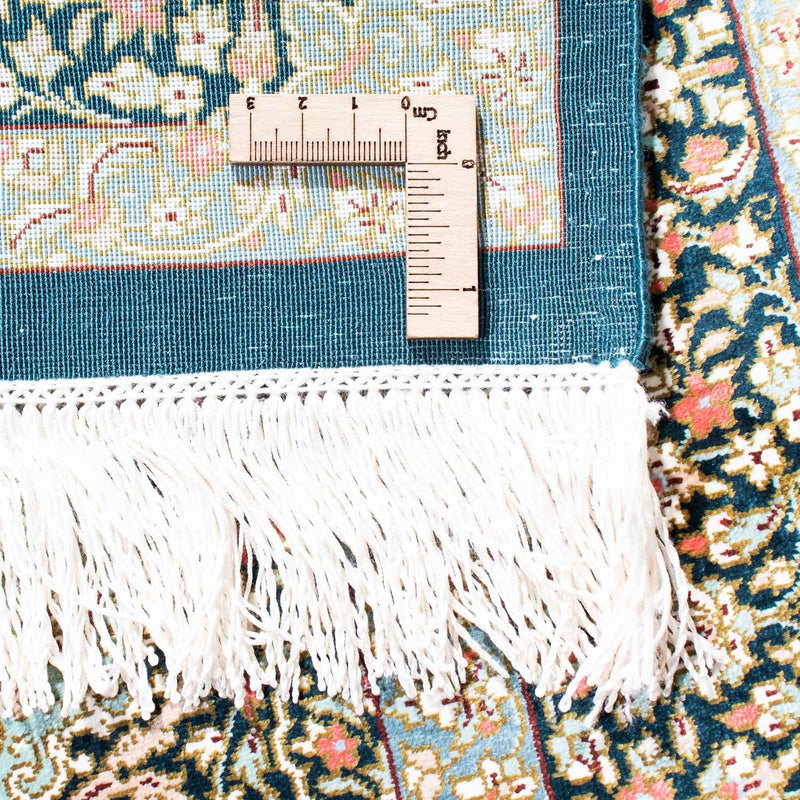 Tappeto Persero - Ghom - 121 x 77 cm - blu scuro