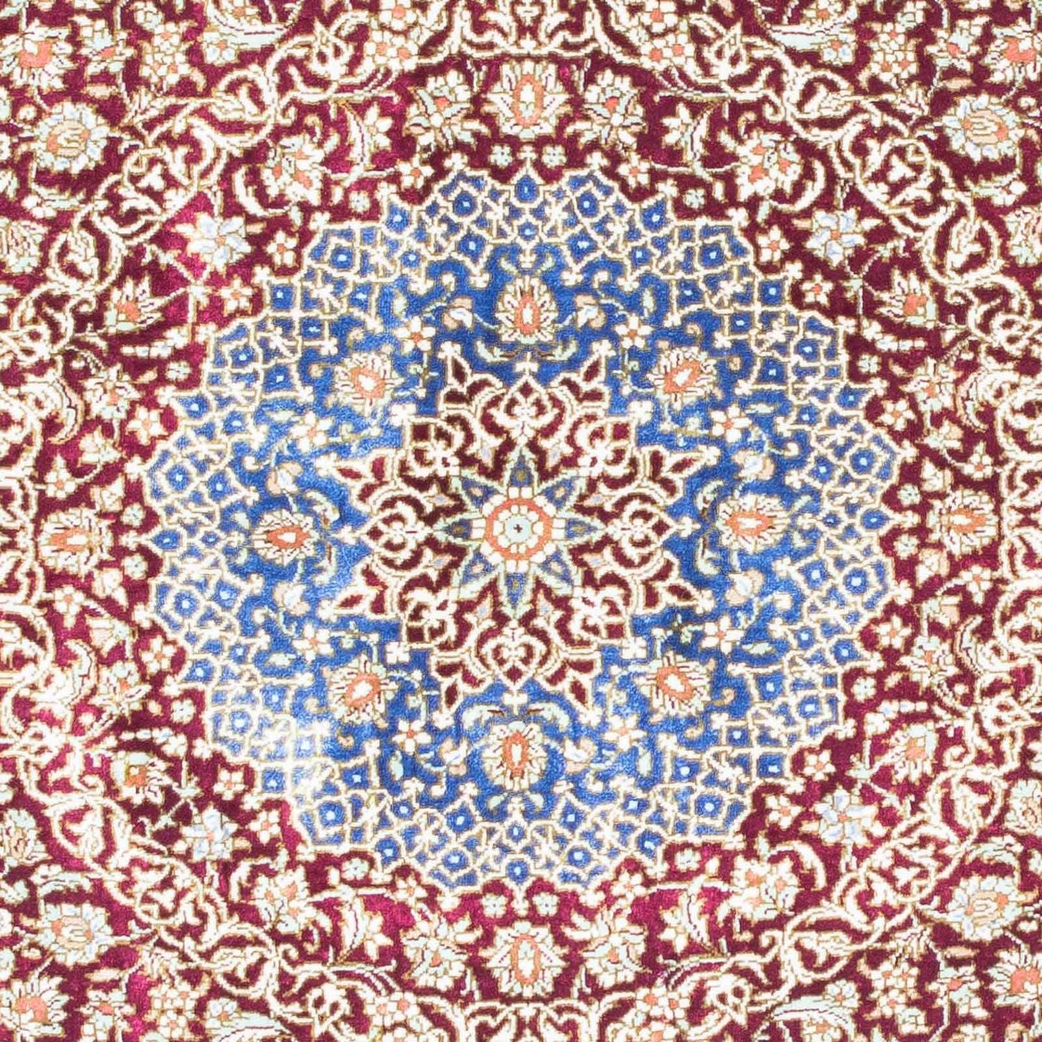 Tappeto Persero - Ghom - 117 x 78 cm - blu