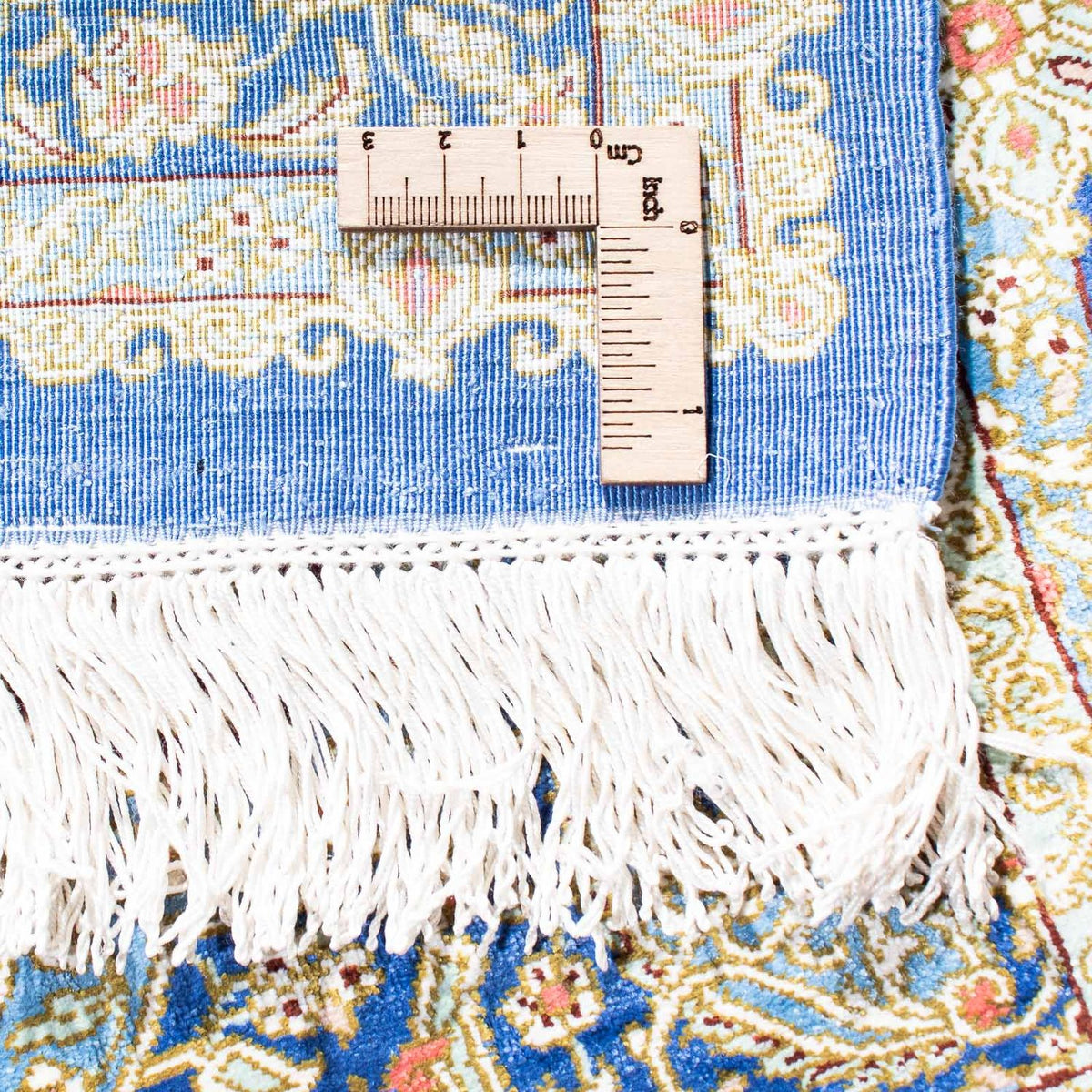 Tappeto Persero - Ghom - 117 x 78 cm - blu