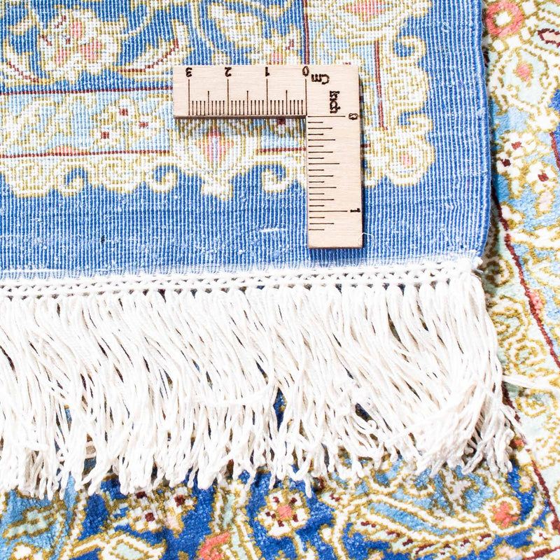 Tappeto Persero - Ghom - 117 x 78 cm - blu