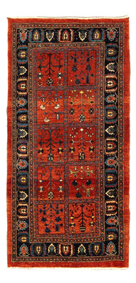 Tappeto Gabbeh - Kashkuli Persero - 164 x 81 cm - rosso scuro