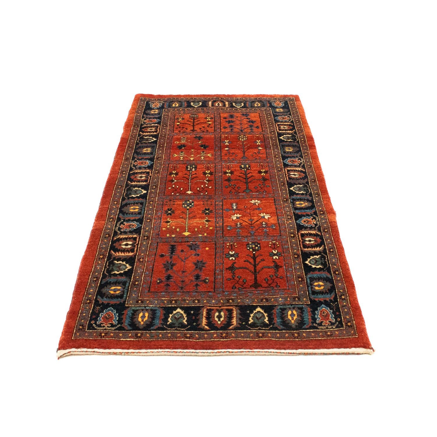 Tappeto Gabbeh - Kashkuli Persero - 164 x 81 cm - rosso scuro