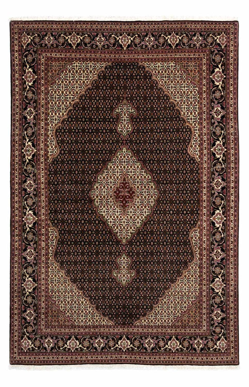 Tappeto Persero - Tabriz - Reale - 298 x 207 cm - blu scuro