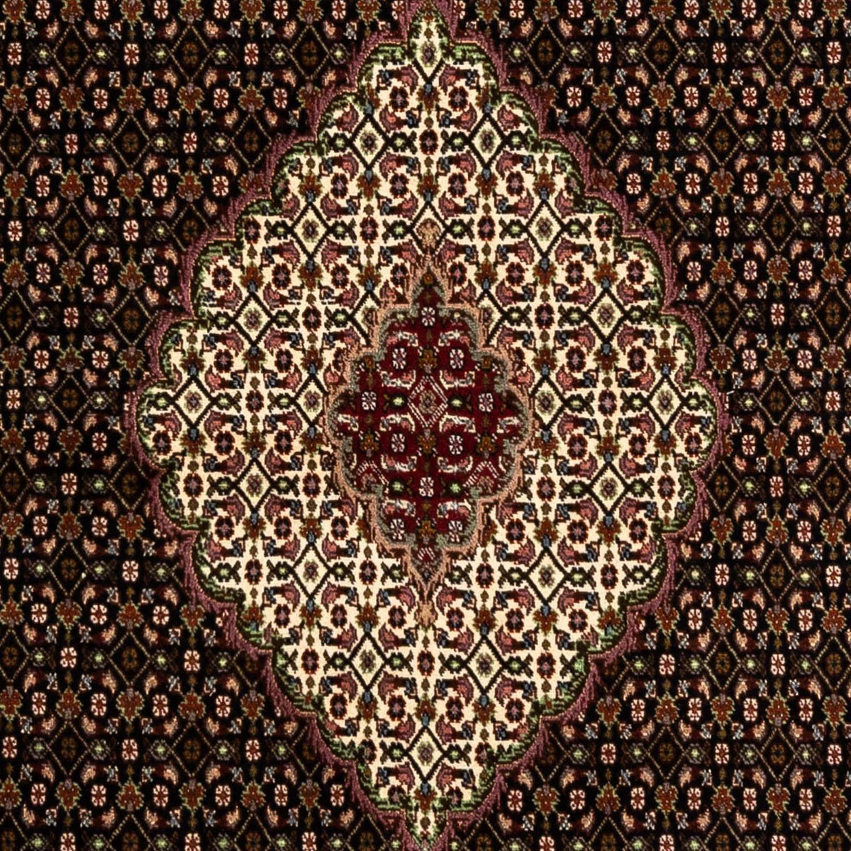 Tappeto Persero - Tabriz - Reale - 298 x 207 cm - blu scuro