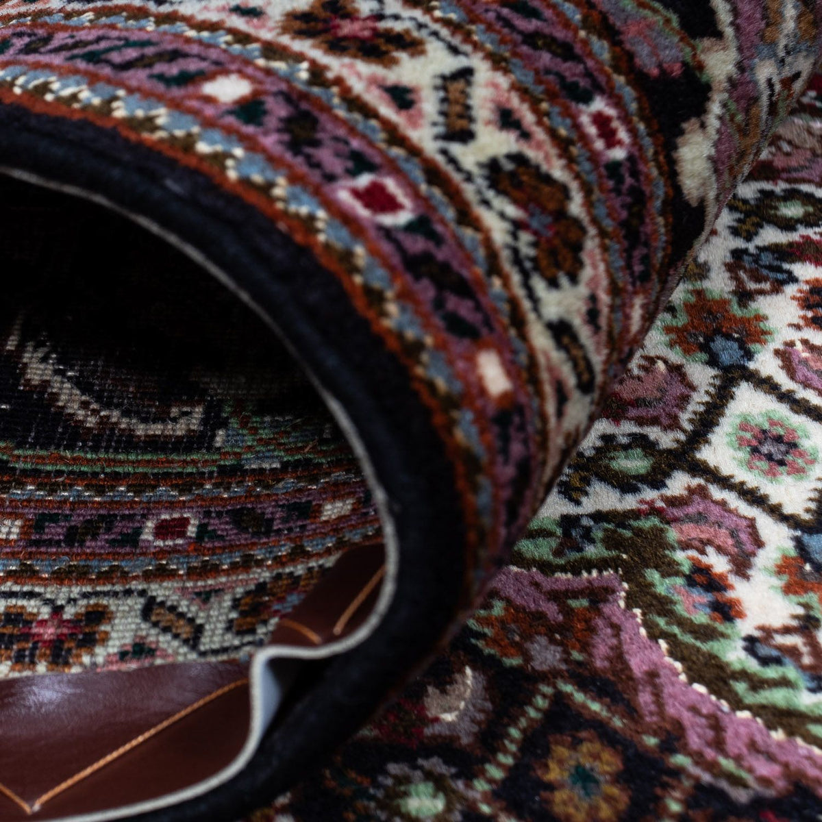 Tappeto Persero - Tabriz - Reale - 298 x 207 cm - blu scuro