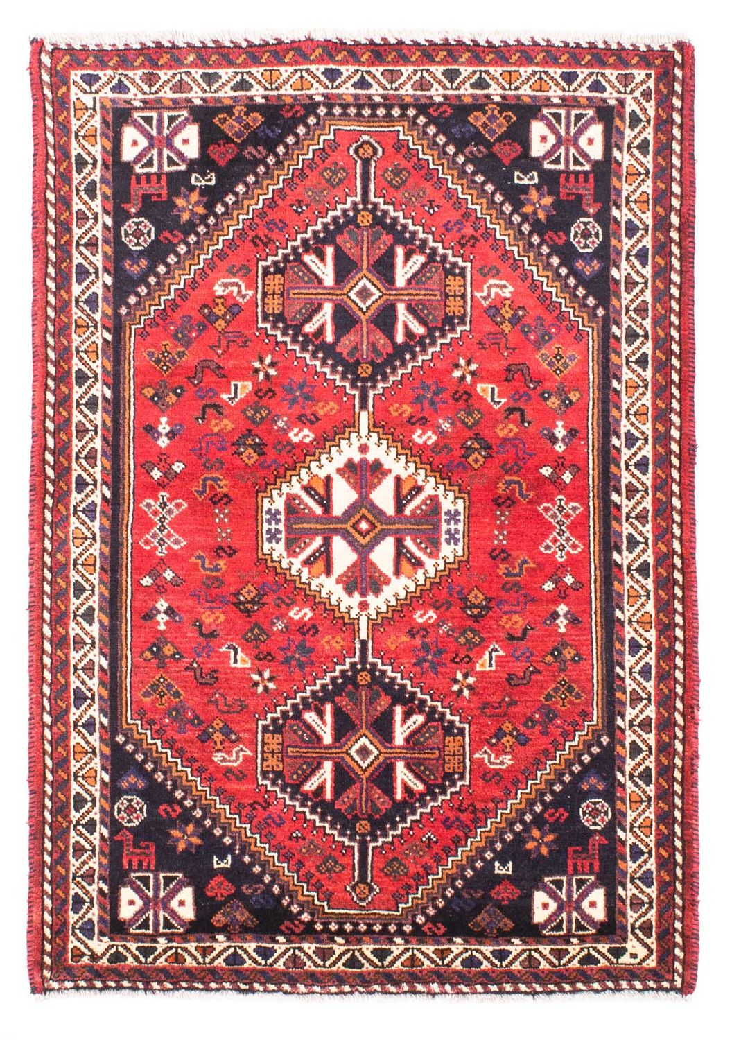 Tappeto Persero - Nomade - 169 x 115 cm - rosso scuro