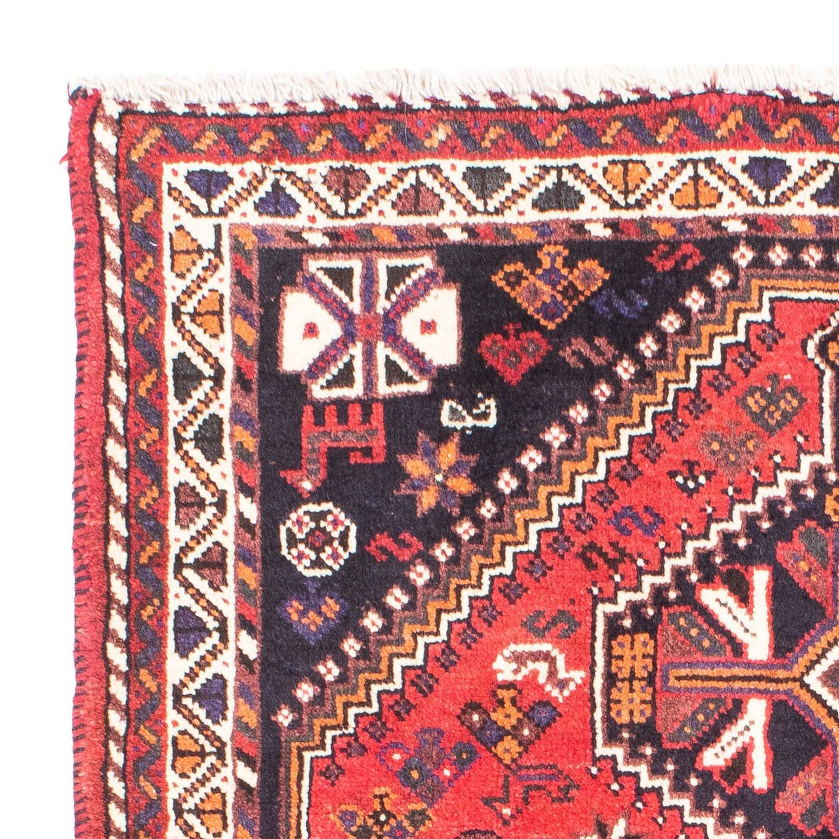 Tappeto Persero - Nomade - 169 x 115 cm - rosso scuro