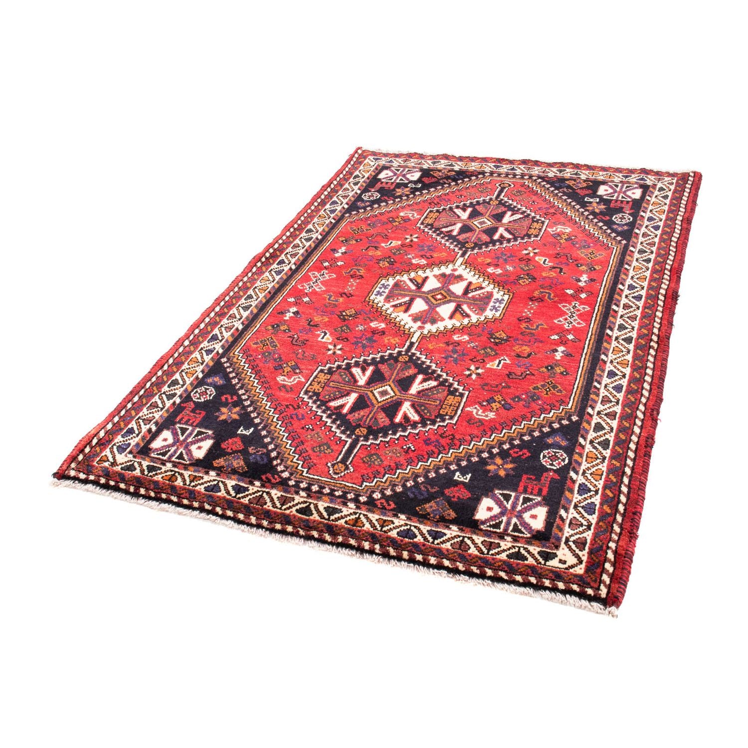 Tappeto Persero - Nomade - 169 x 115 cm - rosso scuro