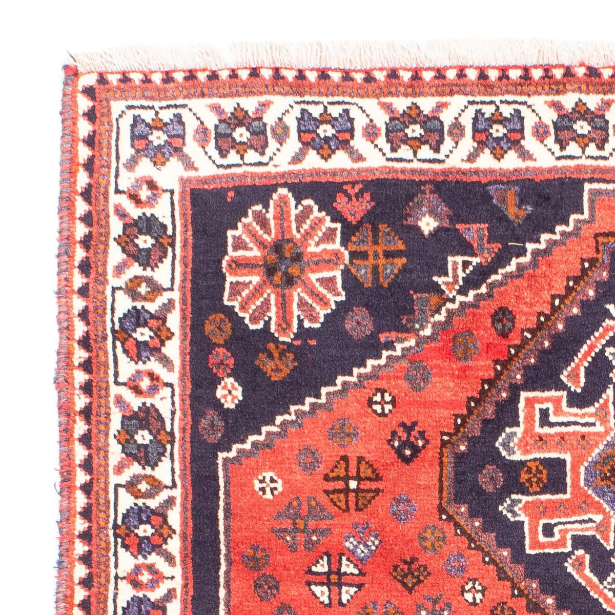 Tappeto Persero - Nomade - 159 x 121 cm - rosso scuro