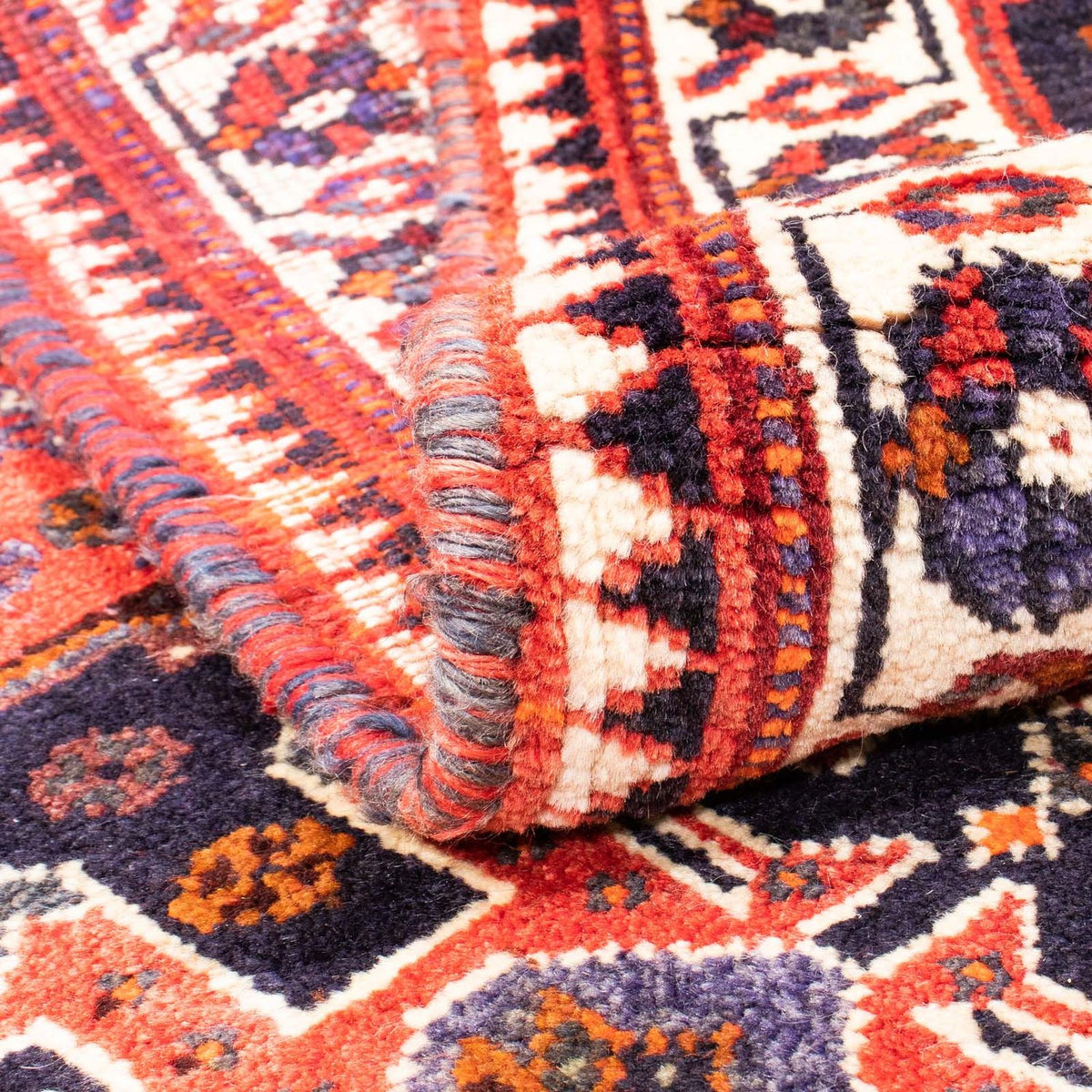 Tappeto Persero - Nomade - 159 x 121 cm - rosso scuro