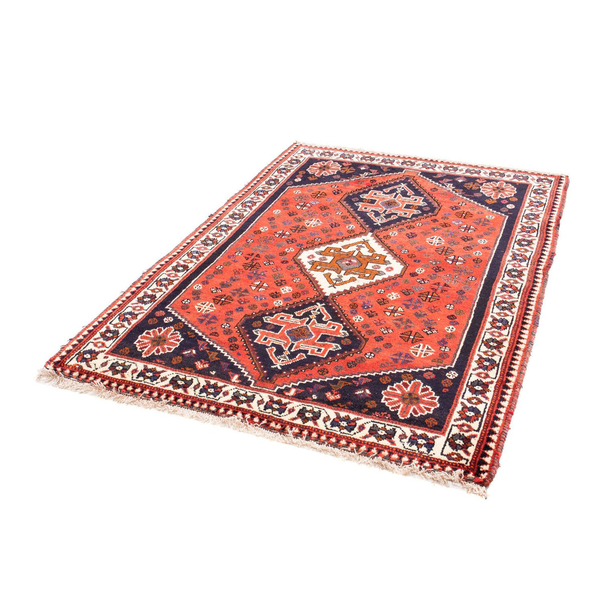 Tappeto Persero - Nomade - 159 x 121 cm - rosso scuro