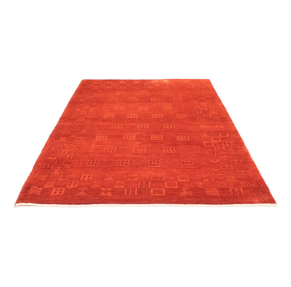 Tappeto Gabbeh - Persero - 239 x 167 cm - rosso