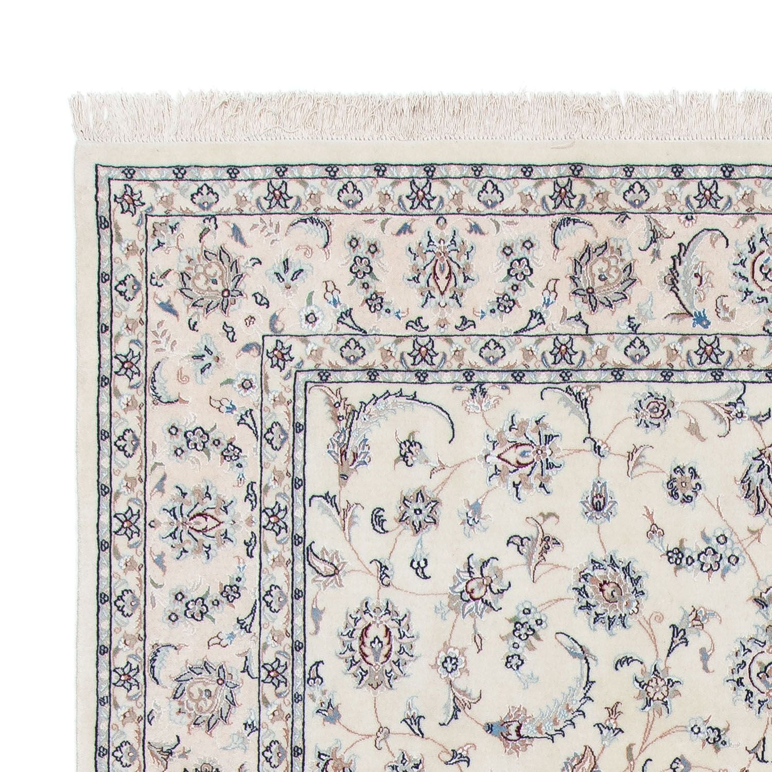 Tappeto Persero - Nain - Reale - 300 x 199 cm - argento