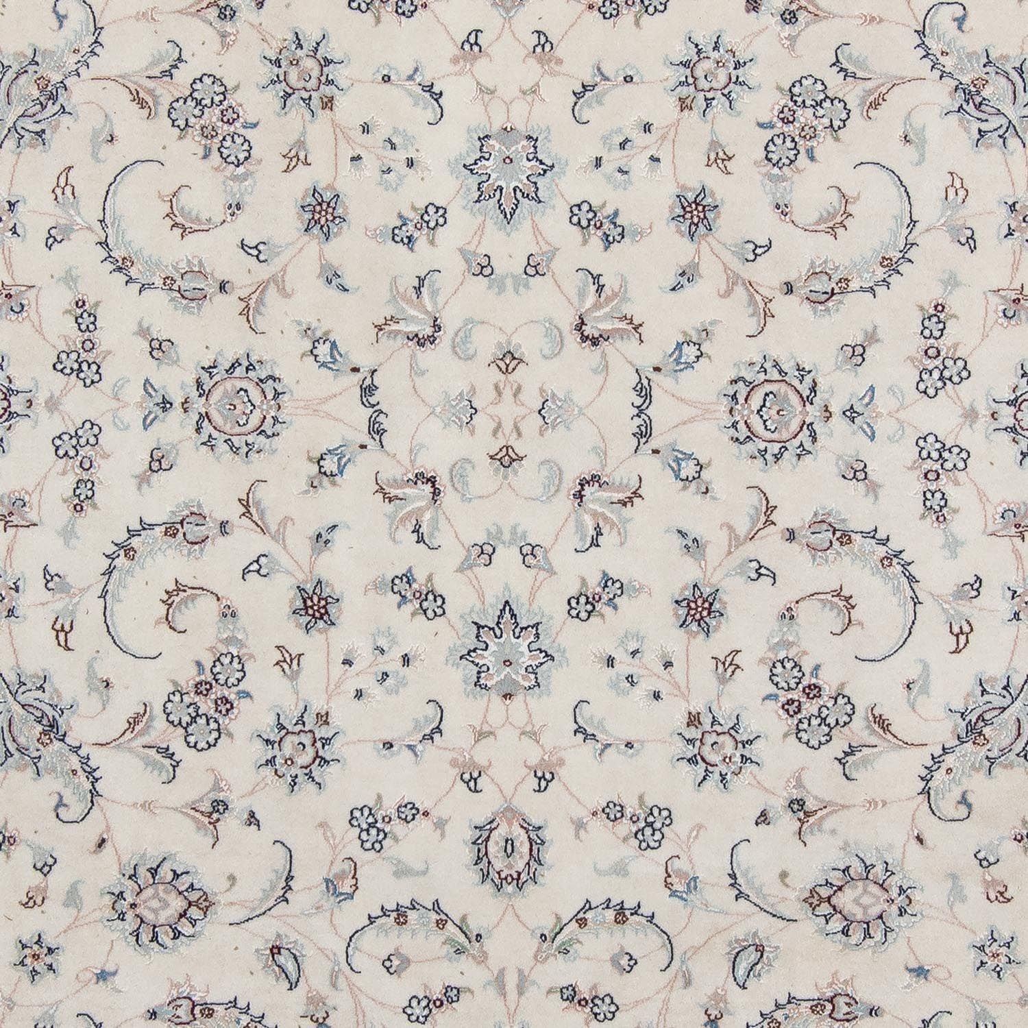 Tappeto Persero - Nain - Reale - 298 x 199 cm - argento
