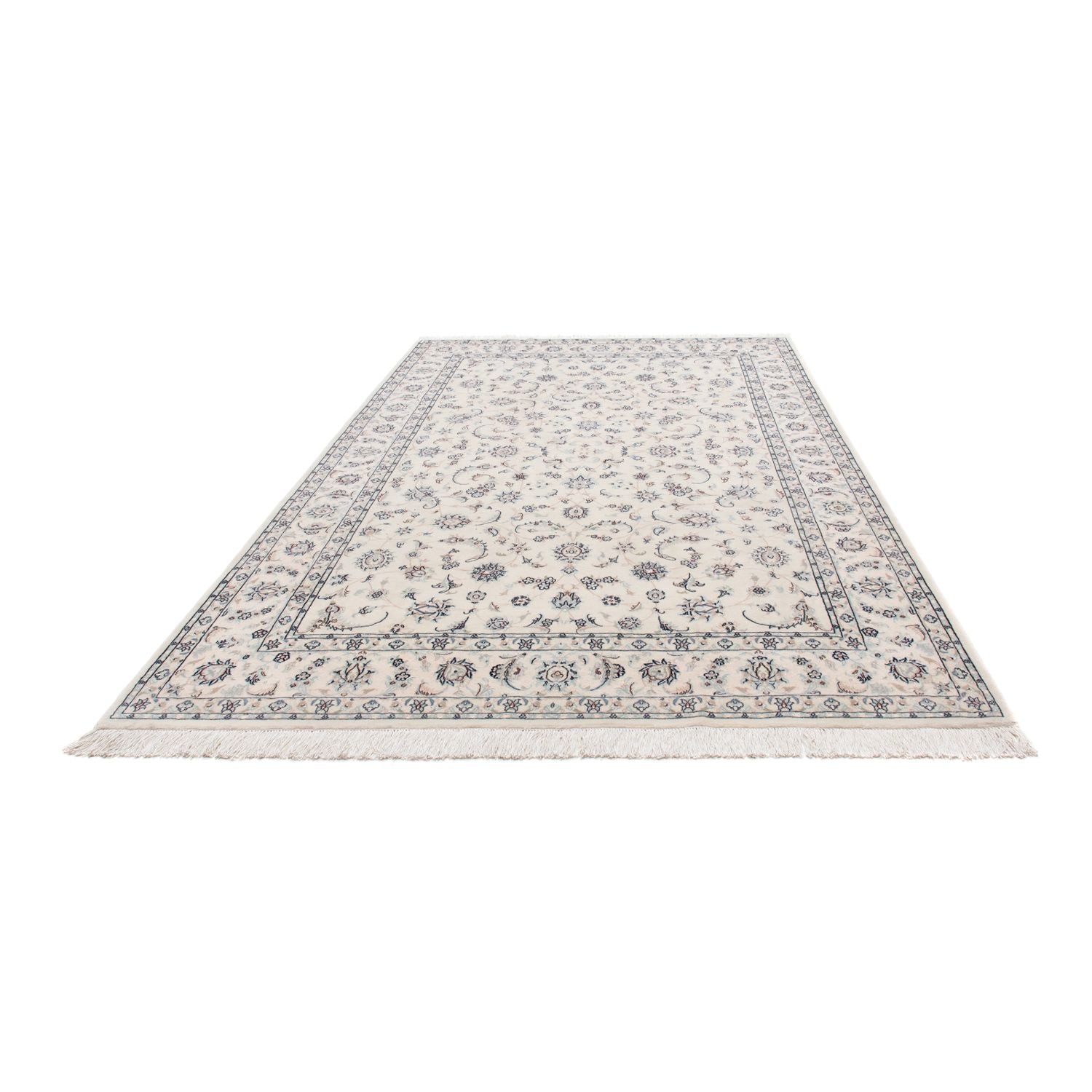 Tappeto Persero - Nain - Reale - 298 x 199 cm - argento