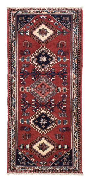 Tappeto corsia Tappeto Persero - Nomade - 148 x 59 cm - rosso scuro