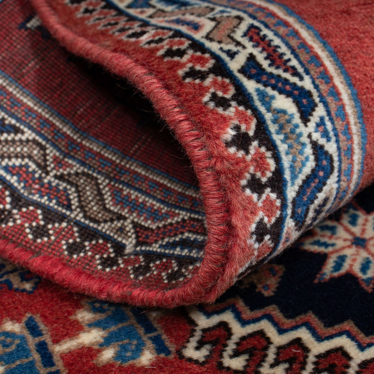 Tappeto corsia Tappeto Persero - Nomade - 148 x 59 cm - rosso scuro