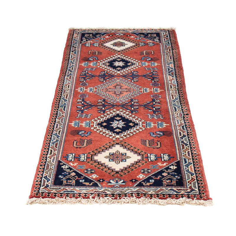 Tappeto corsia Tappeto Persero - Nomade - 148 x 59 cm - rosso scuro