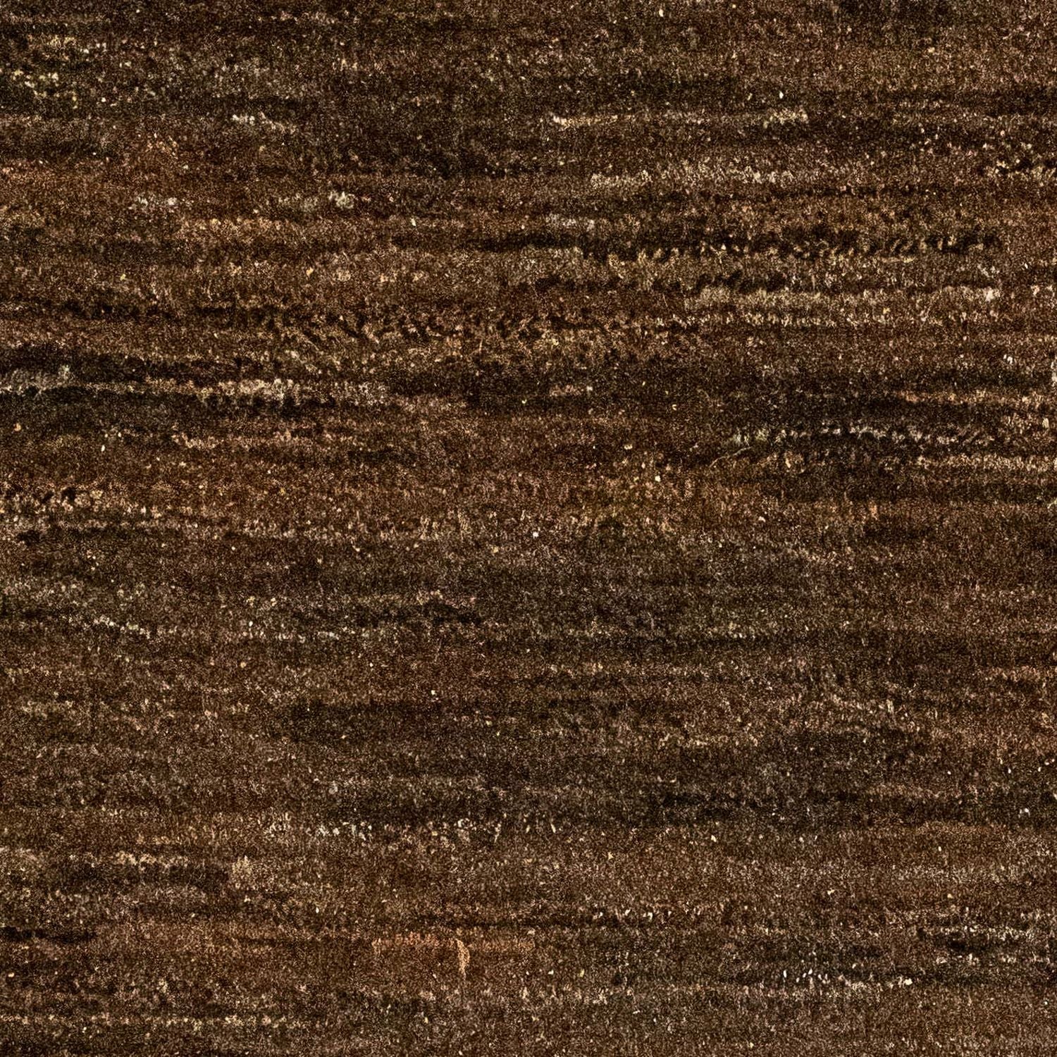 Tappeto Gabbeh - Indus - 96 x 62 cm - marrone scuro