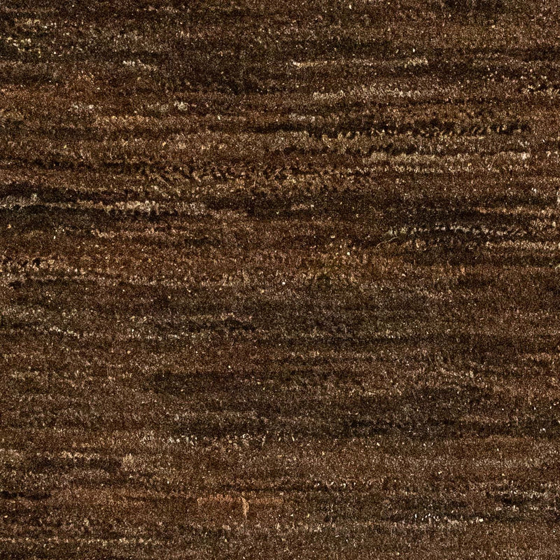 Tappeto Gabbeh - Indus - 96 x 62 cm - marrone scuro