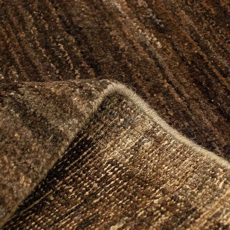 Tappeto Gabbeh - Indus - 96 x 62 cm - marrone scuro