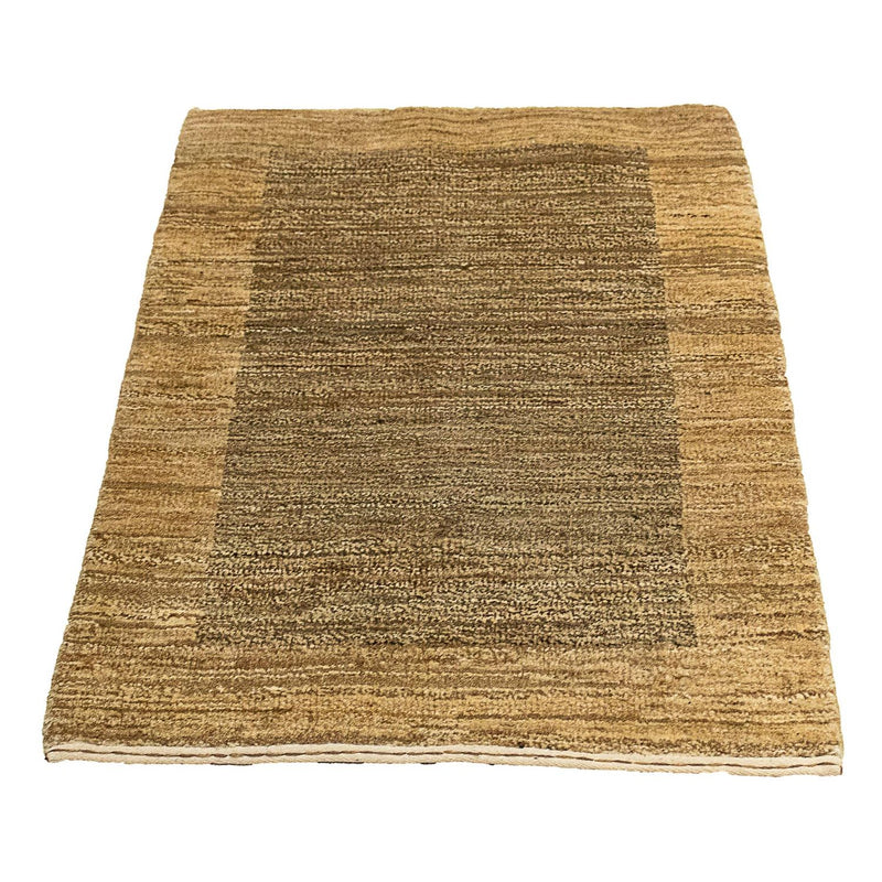 Tappeto Gabbeh - Indus - 95 x 61 cm - marrone chiaro