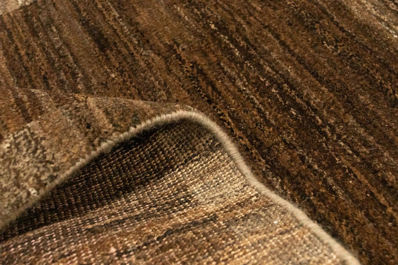 Tappeto Gabbeh - Indus - 93 x 60 cm - marrone scuro