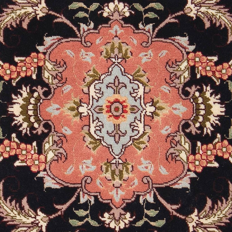Tappeto Persero - Tabriz - Reale - 90 x 60 cm - blu scuro