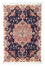Tappeto Persero - Tabriz - Reale - 90 x 60 cm - blu scuro