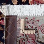 Tappeto Persero - Tabriz - Reale - 90 x 60 cm - blu scuro