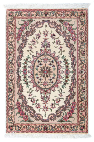 Tappeto Persero - Tabriz - Reale - 90 x 60 cm - beige