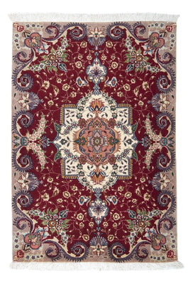 Tappeto Persero - Tabriz - Reale - 93 x 63 cm - rosso