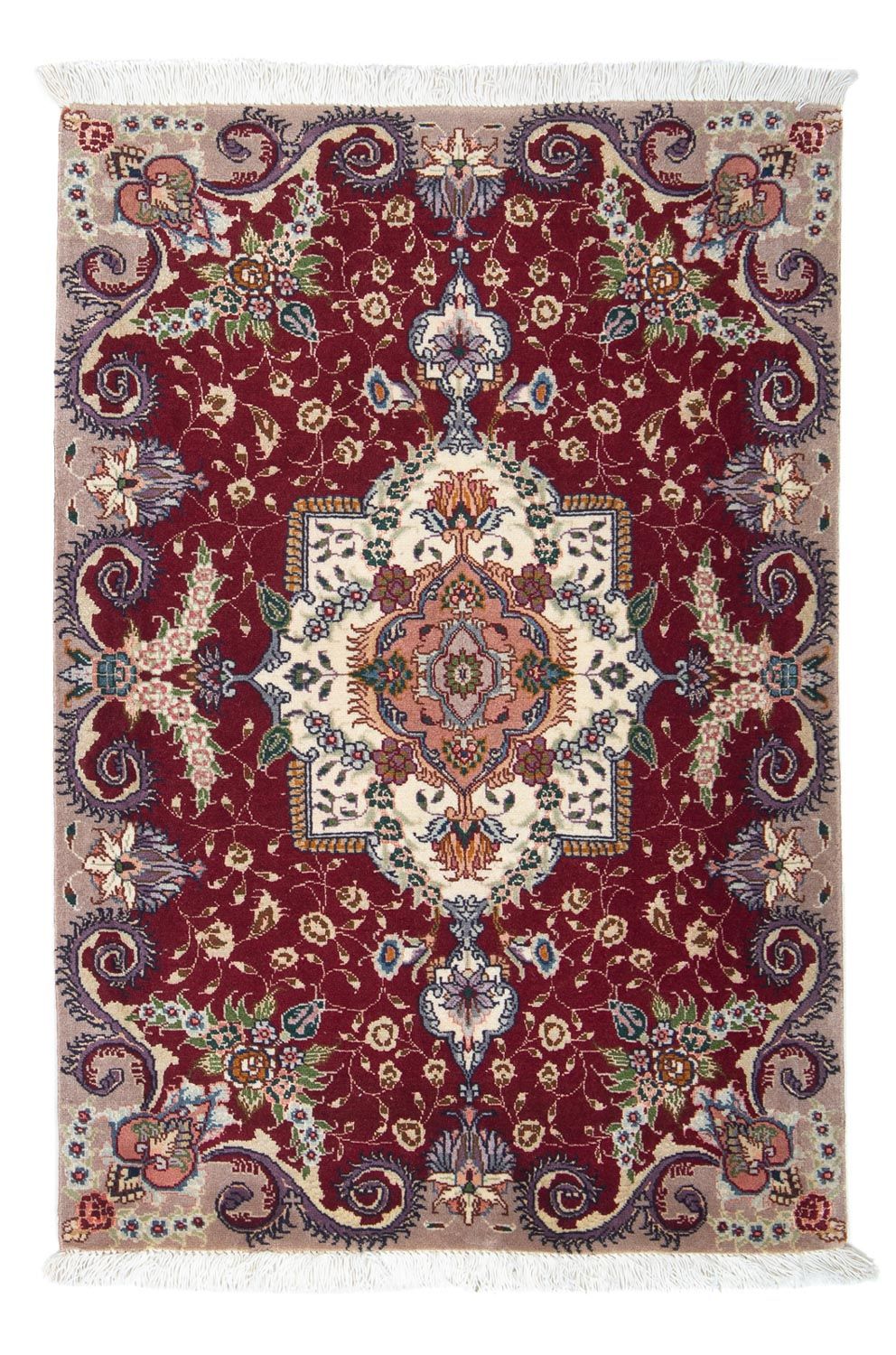 Tappeto Persero - Tabriz - Reale - 93 x 63 cm - rosso