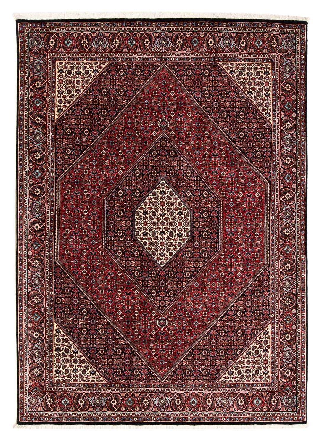 Tappeto Persero - Bidjar - 241 x 170 cm - rosso scuro