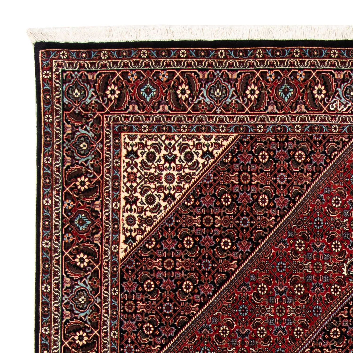 Tappeto Persero - Bidjar - 241 x 170 cm - rosso scuro