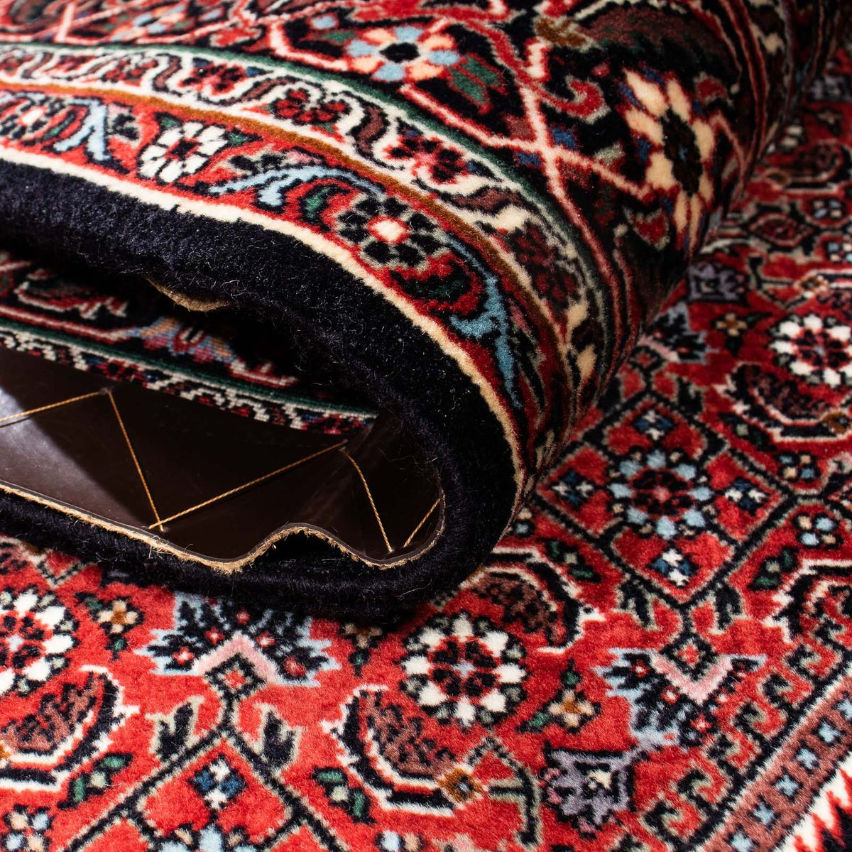 Tappeto Persero - Bidjar - 241 x 170 cm - rosso scuro