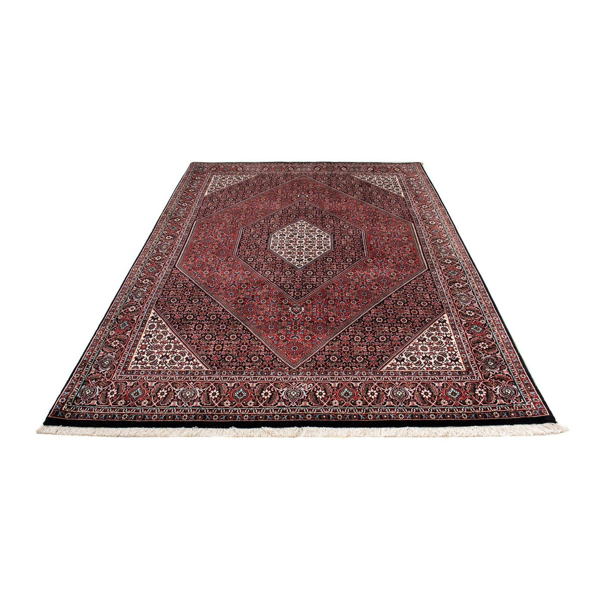 Tappeto Persero - Bidjar - 241 x 170 cm - rosso scuro