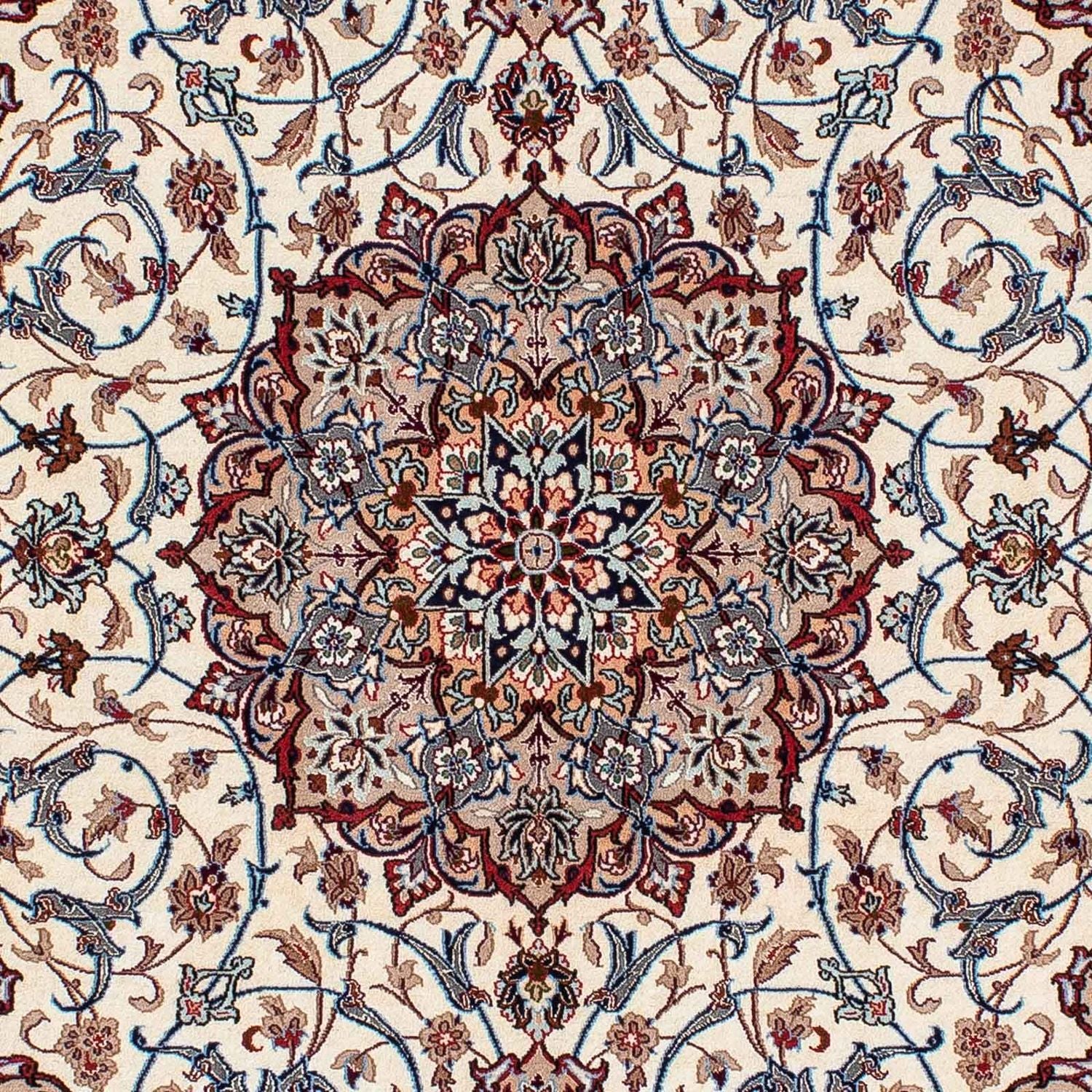 Tappeto di seta - Ghom seta - Premio - 202 x 128 cm - beige