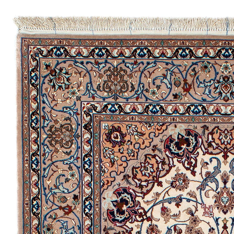 Tappeto di seta - Ghom seta - Premio - 202 x 128 cm - beige