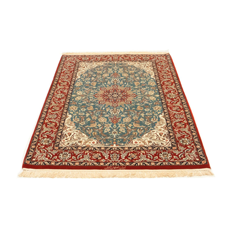 Tappeto Persero - Isfahan - Premio - 162 x 106 cm - rosso
