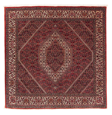 Tappeto Persero - Bidjar quadrato  - 152 x 148 cm - rosso scuro